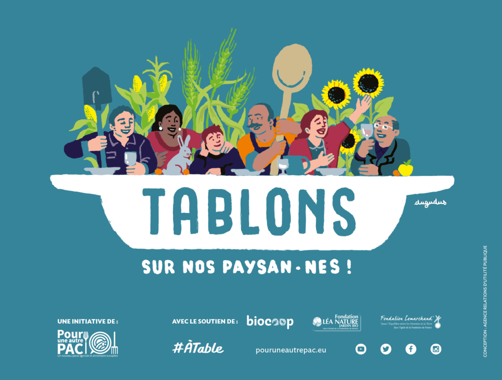 Tablons sur nos paysan.nes